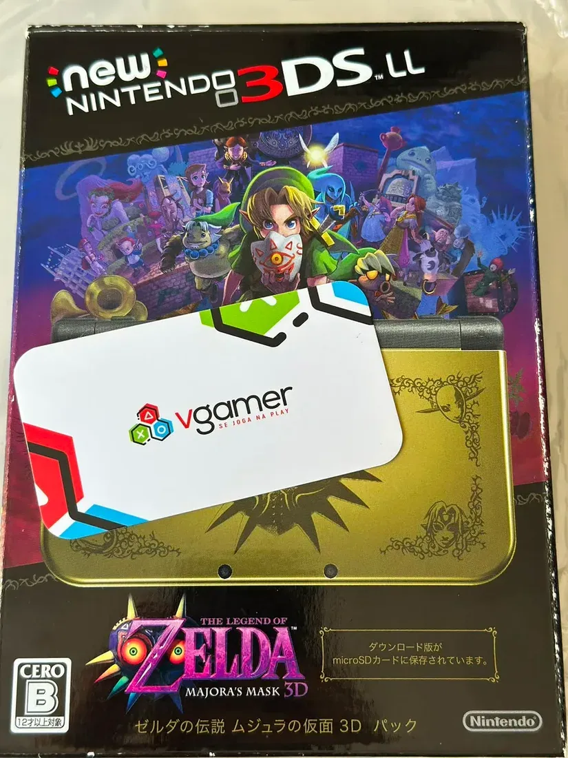New Nintendo 3DS XL Zelda Majora's Mask Edition Seminovo | VGamer