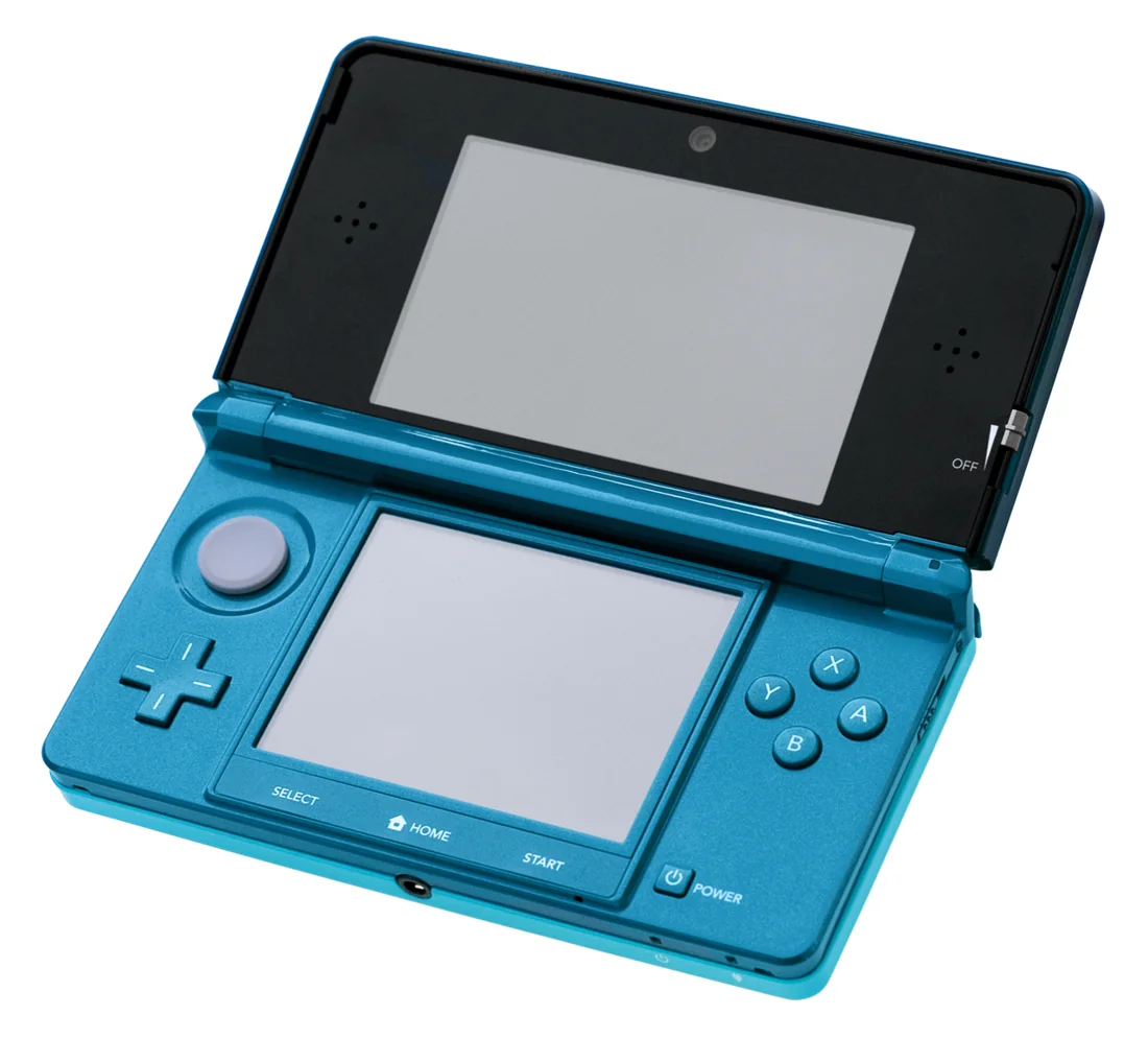 Nintendo 3DS aberto