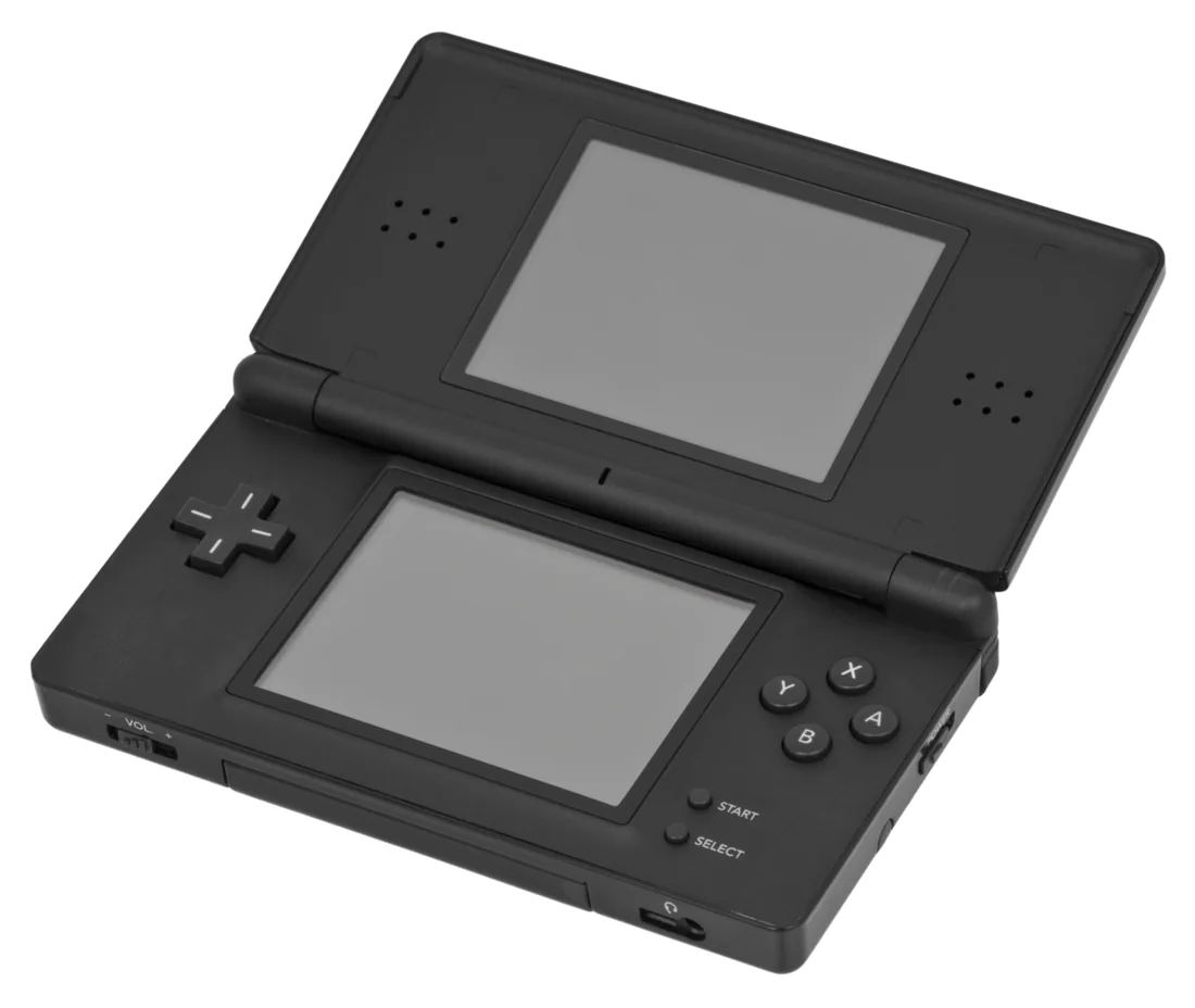 Nintendo DS Lite aberto